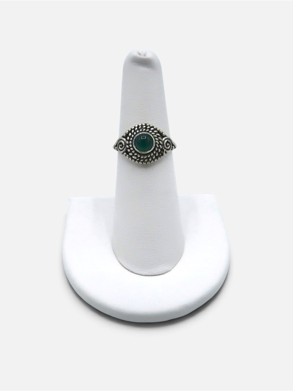 VINTAGE IMPERIAL JADE RING - Picture 3 of 3